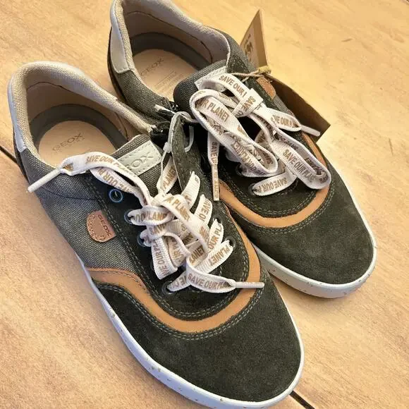 Geox Boys J Kilwi E Low-Top Sneakers Leather Size 34